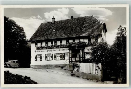 Dornstetten Gasthaus Pension zur Blume Oldtimer