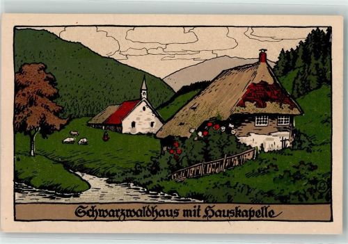 mit Kapelle Verlag Otto Ebner Nr. 507 AK