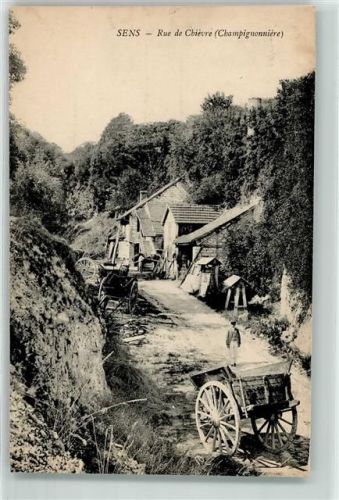 Sens 1918 Rue de Chievre