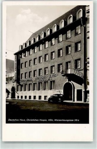 Köln Altstadt-Süd 101 Christliches Hospiz Hotel-Gasthaus Deutsches Haus