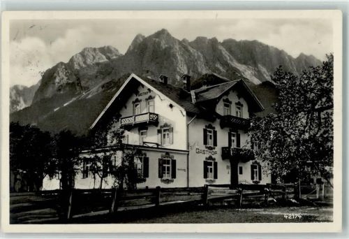 82491 W8104 Untergrainau - Gasthaus Pension Höhenrain