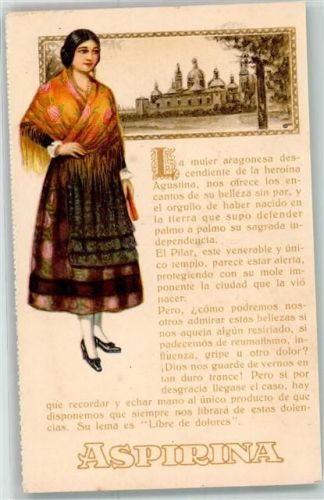 Saragossa Aspirin Tracht El Pilar