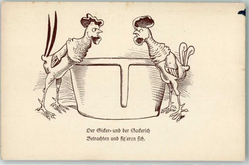 Aus den Fliegenden Blättern Serie I Nr. 10 AK