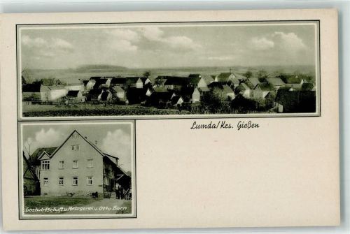 Lumda Gasthaus Metzgerei Otto Born Fremdenzimmer