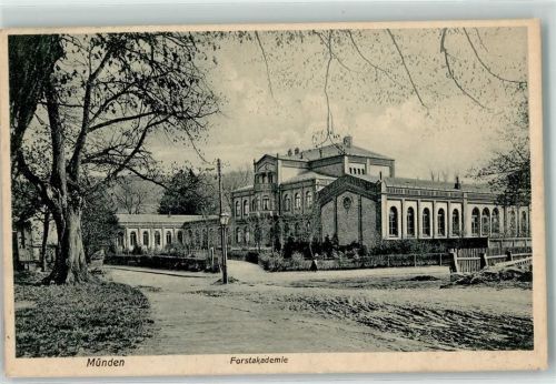 Münden 1910 Forstakademie