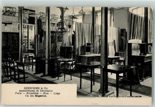 Paris Serrurier & Cie Werbung Jugendstil Innenarchitektur