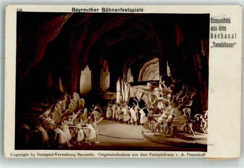 Festspielhaus A.Pieperhoff Szene Bachanal Tannhäuser