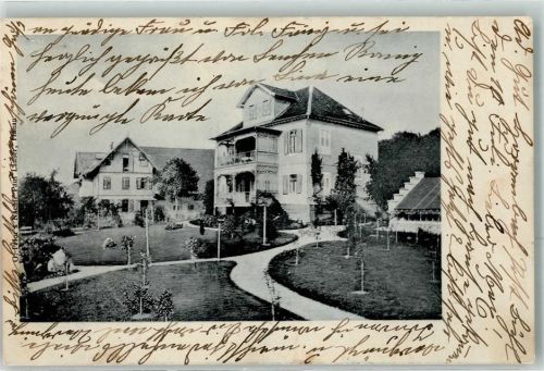 Luisenthal 1905 Villa Ort lt. Stempel