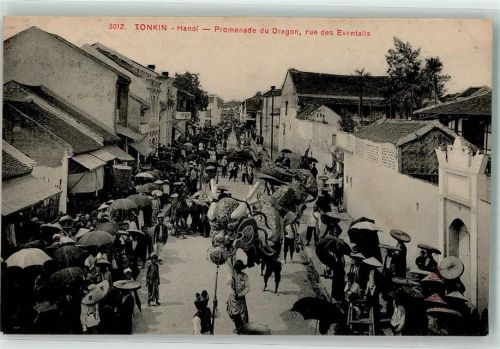 Hanoi Drachenfest Rue des Eventails