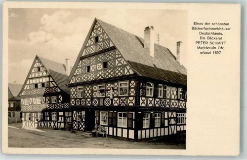 Marktzeuln Bäckerei Fachwerkhaus Peter Schmitt