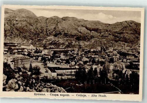 Cetinje Alte Stadt