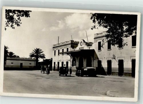 Sousse 1939 Bahnhof Auto