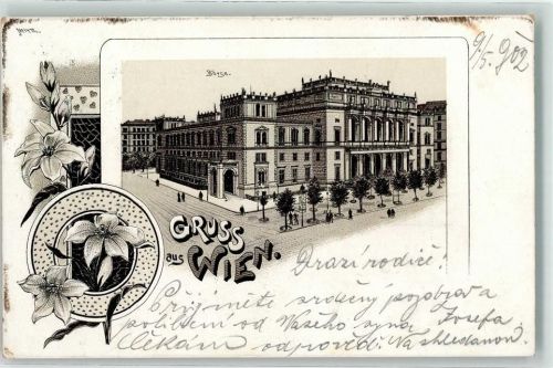 Wien 1902 Börse