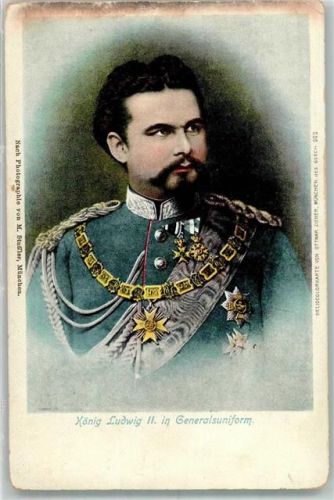 Der König in Generalsuniform Fotograf Stuffler Verlag Zieher, Ottmar Nr. 602