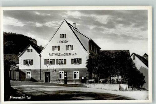 Hausen im Tal Gasthaus Pension Steinhaus Adolf Wahl