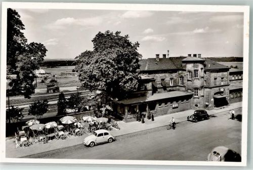 Landstuhl Bahnhofsgasthaus Goldhagen VW Käfer Oldtimer