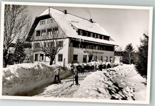 Besenfeld Winter Hotel Oberwiesenhof Skifahrer