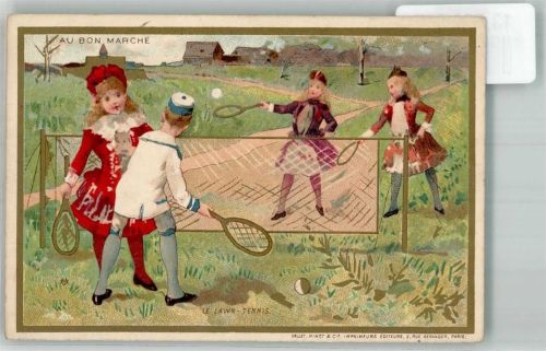 Paris Au Bon Marche Sammelbild Lithographie Werbung Kaufhaus