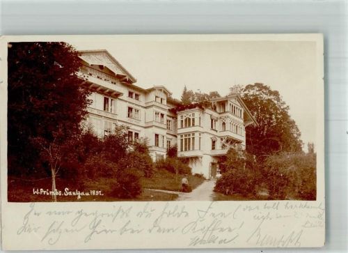 88348 W7968 Saulgau Foto AK Adelskorrespondenz