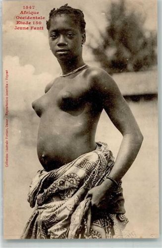 Nr. 1547 Afrique Occidentale Etude 150 Jeune Fanti , Collection Centrale Fortier Dakar