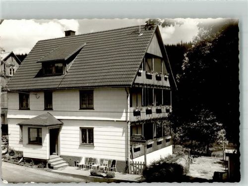 Zinse Pension Haus Weiand Ort handschriftlich
