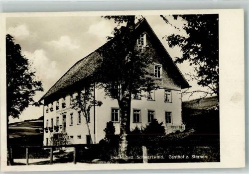 Urach Gasthaus Zum Sternen Ort handschriftlich