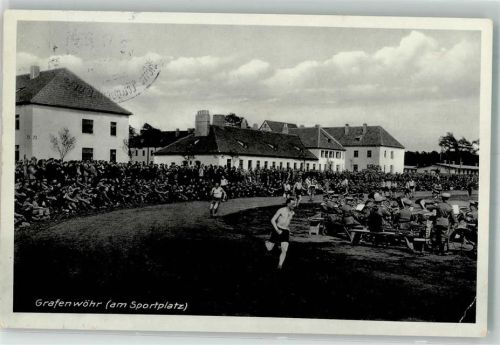Grafenwöhr Truppenübungsplatz Kaserne Sportplatz