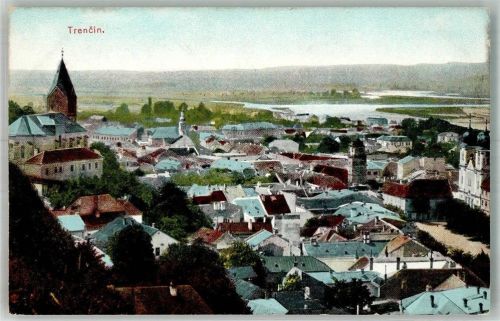Trencin Trentschin Foto AK