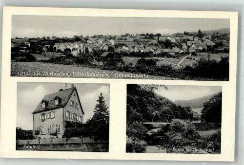 Horhausen 1982 Schule Gelbachtal