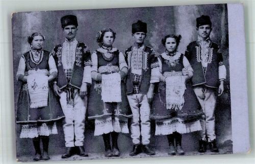 Sofia Sophia Foto AK Tracht Bauern