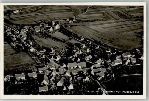 Hausen Fliegeraufnahme Hausen am Andelsbach