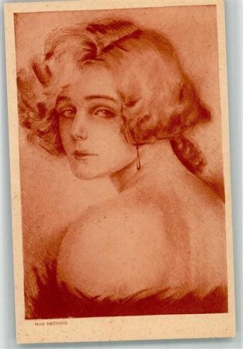 Lony Pyrmont Porträt Serie 100 b/2 Verlag Fischer + Wittig Leipzig