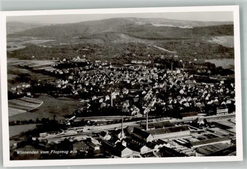 Winnenden Fliegeraufnahme Freigeg. R.L.M