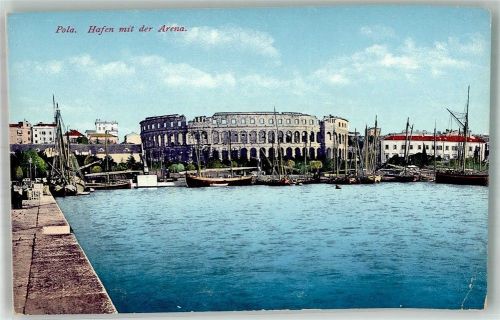 Pula Hafen Arena Photochromiekarte