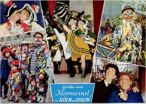 um 1960/70 Köln, Karneval,Horst Ziethen Verlag AKU1