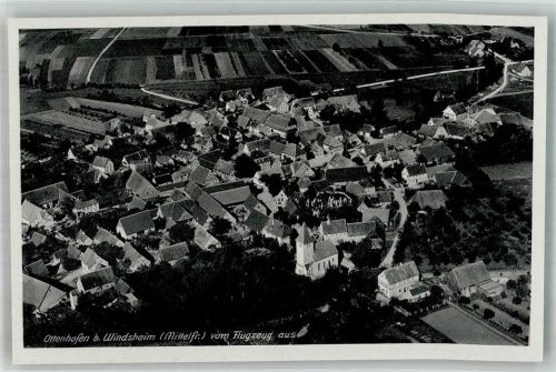 Ottenhofen Fliegeraufnahme Freigeg. d. R.L.M.