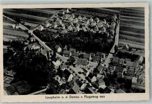 Laupheim Fliegeraufnahme Laupheim a. d. Donau