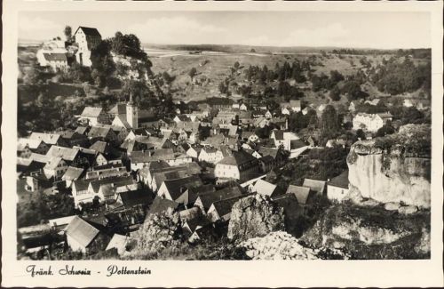 um 1952 Pottenstein, Fränk. Schweiz.,F. v. Leistner & Demartin