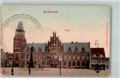 Greifswald 1901 Post