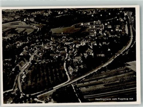 Heutingsheim 1937 Fliegeraufnahme