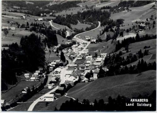 um 1960/70 Annaberg, Luftaufnahme