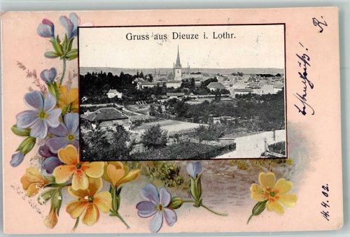 Dieuze 1902 Adelskorrespondens