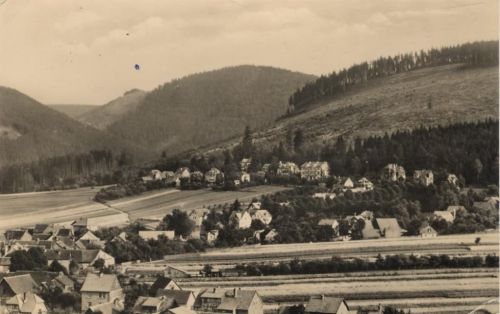 1966 Tabarz, Villenviertel am Datenberg,Erhard Neubert AKU1