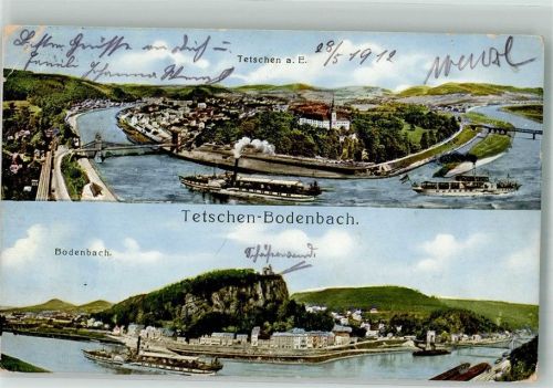 Decin 1912 Raddampfer