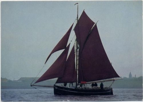 um 1980/00 Hamburg, Fischkutter, Aurora von Altona, Fischfang,Egon Heinemann
