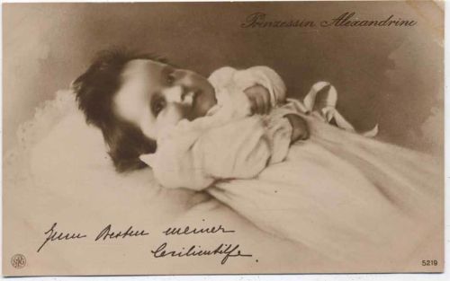 um 1914/18 Prinzessin Alexandrine