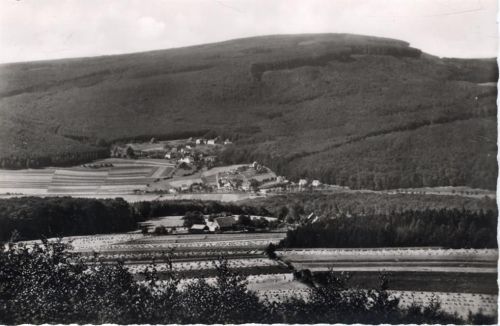 1950/60 Glashütte mit Winterberg und Melchesruh, Luftkurort.,Foto-Mesch AKU1