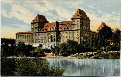 um 1910-20 - Torino, Schloß -Valentino-,H. G. & Co. AKU2
