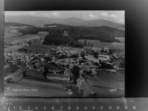 94239 W8375 Gotteszell GLASNEGATIV Kirche