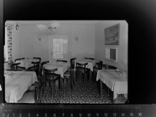 59955 W5788 Züschen , Westf GLASNEGATIV Gasthaus Tanisch